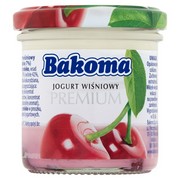 Bakoma Premium Jogurt wiśniowy 150 g