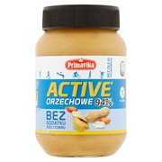 Primavika Pasta orzechowa bez dodatku soli i cukru 470 g