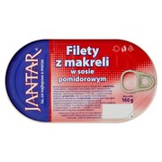 Jantar Filety z makreli w sosie pomidorowym 160 g