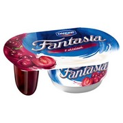Danone Fantasia Jogurt kremowy z wiśniami 122 g
