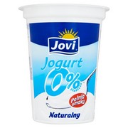 Jovi Jogurt naturalny 0% tłuszczu 370 g