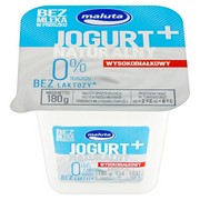 Maluta Jogurt naturalny wysokobiałkowy bez laktozy 0% 180 g
