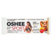 Oshee Sport Baton zbożowy wiśnia rodzynki 38 g