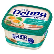 Delma Extra Margaryna o smaku masła ze szczyptą soli 450 g