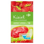 Carrefour Kisiel o smaku truskawkowym 30 g