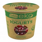 BALTAIS EKO JOGURT WIŚNIOWY BIO 350 g