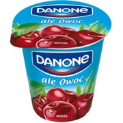 DANONE ale Owoc! Jogurt wiśniowy